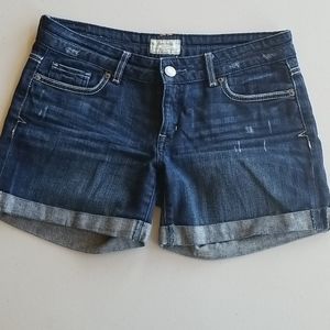 Aeropostale distressed jean shorts